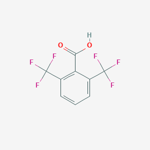 molecular formula C9H4F6O2 B123172 2,6-双(三氟甲基)苯甲酸 CAS No. 24821-22-5