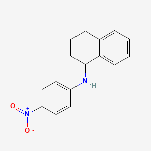 N-(4-nitrophenyl)-1,2,3,4-tetrahydronaphthalen-1-amine