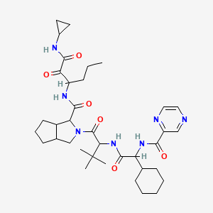 molecular formula C36H53N7O6 B12317879 VX-950(Telaprevir) 