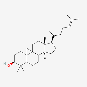 17-(1,5-Dimethyl-hex-4-enyl)-4,4,13,14-tetramethyl-tetradecahydro-cyclopropa[9,10]cyclopenta[a]phenanthren-3-ol