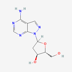 4-Aminopyrazolopyrimidine-2'-deoxyribofuranoside