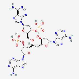 molecular formula C30H37N15O13P2 B1231826 Dapdapda CAS No. 25138-00-5