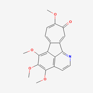 molecular formula C20H17NO5 B1231831 Imerubrine CAS No. 58189-33-6