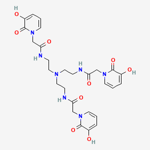 molecular formula C27H33N7O9 B1231833 CP 130 CAS No. 99110-76-6