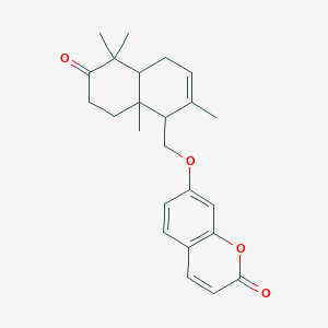 molecular formula C24H28O4 B1231836 Conferone CAS No. 41743-47-9