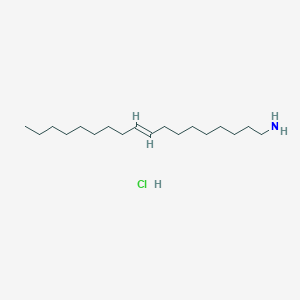 molecular formula C18H38ClN B12318463 9-Octadecen-1-amine, hydrochloride 