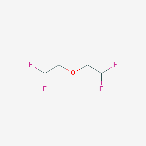 molecular formula C4H6F4O B12318726 Bis(2,2-difluoroethyl)ether 