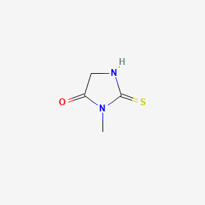 3-Methyl-2-thioxoimidazolidin-4-one