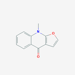 molecular formula C12H9NO2 B123191 Isodictamnine CAS No. 484-74-2