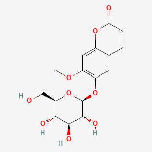 molecular formula C16H18O9 B1231911 Magnolioside CAS No. 20186-29-2