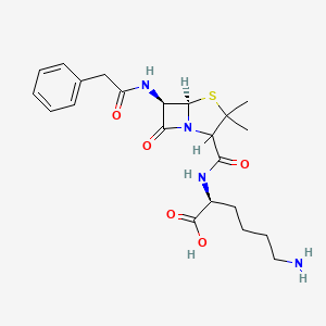 molecular formula C22H30N4O5S B1231913 Cilligen CAS No. 53608-77-8