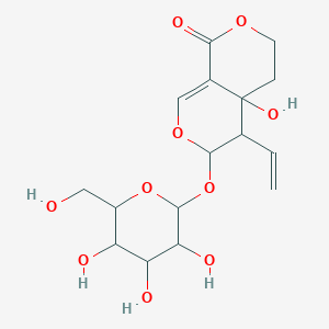 molecular formula C16H22O10 B1231934 Swertiamaroside 