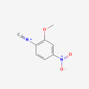 molecular formula C8H6N2O3 B12319458 1-Isocyano-2-methoxy-4-nitrobenzene CAS No. 2008-62-0