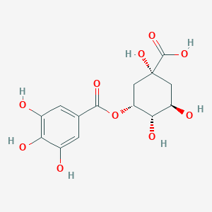 molecular formula C14H16O10 B1231948 5-Galloylquinic acid CAS No. 53584-43-3