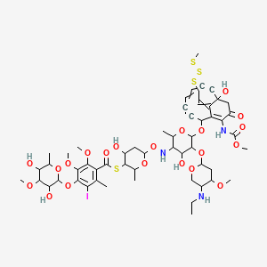 molecular formula C55H74IN3O21S4 B1231949 Calicheamicin 
