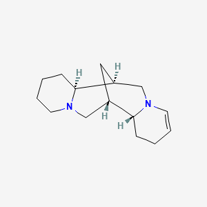 molecular formula C15H24N2 B1231958 2,3-Didehydrosparteine CAS No. 67528-17-0