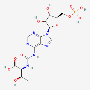 N(6)-L-threonylcarbamoyladenine 5'-monophosphate