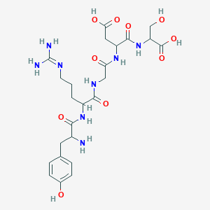 molecular formula C24H36N8O10 B12319634 Yrgds 