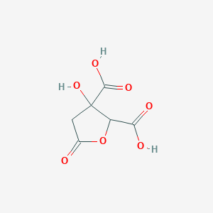 molecular formula C6H6O7 B12319671 Hydroxycitric acid lactone, (-)-(P) 