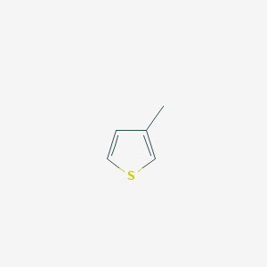 molecular formula C5H6S B123197 3-Methylthiophene CAS No. 616-44-4