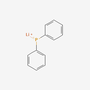 molecular formula C12H10LiP B1231986 二苯基膦化锂 CAS No. 65567-06-8