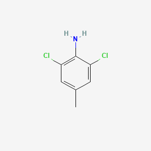 molecular formula C7H7Cl2N B1232004 2,6-二氯-4-甲基苯胺 CAS No. 56461-98-4