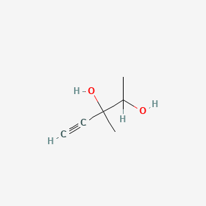 molecular formula C6H10O2 B1232005 3-Methylpentyne-3,4-diol CAS No. 62386-32-7
