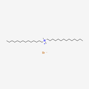 molecular formula C30H64BrN B1232006 Dimethylditetradecylammonium CAS No. 68105-02-2