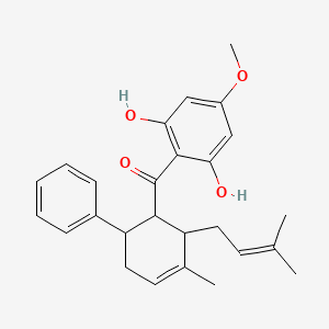 molecular formula C26H30O4 B12320070 Panduratin 