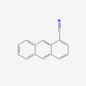 molecular formula C15H9N B1232012 1-Anthracenecarbonitrile CAS No. 3752-42-9