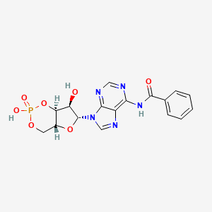 molecular formula C17H16N5O7P B1232013 Bz-Camp CAS No. 30275-80-0