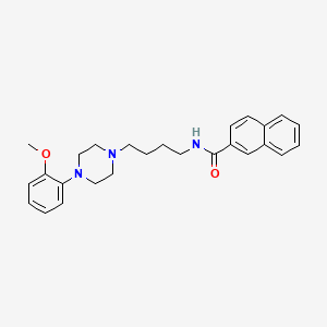 molecular formula C26H31N3O2 B1232015 BP 897 CAS No. 192384-87-5