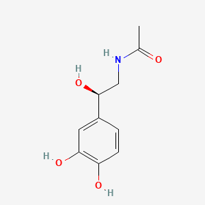 molecular formula C10H13NO4 B1232019 N-Acetylnorepinephrine CAS No. 30959-88-7