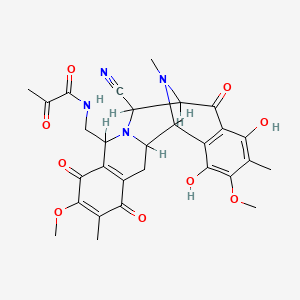 molecular formula C29H30N4O9 B1232024 Saframycin F CAS No. 92569-03-4