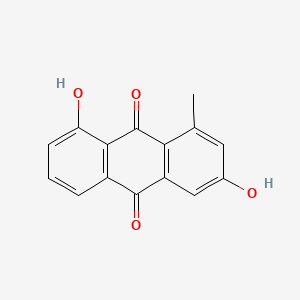 molecular formula C15H10O4 B1232026 Aloesaponarin II CAS No. 53254-94-7
