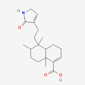 molecular formula C20H29NO3 B12320309 Echiphyllin C 