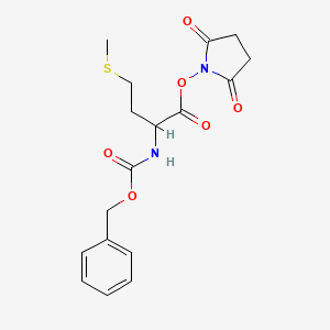 molecular formula C17H20N2O6S B12320508 Z-L-methionine N-hydroxysuccinimide ester 