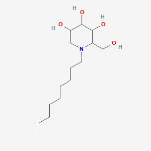 molecular formula C15H31NO4 B12320513 NN-DNJ;Nonyl-DNJ 