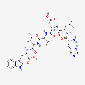 molecular formula C39H57N9O9 B12320546 Endothelin (16-21) 