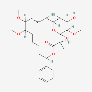 molecular formula C29H44O8 B1232055 DB02859 