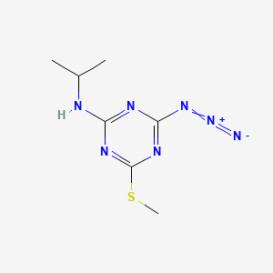 molecular formula C7H11N7S B1232060 阿昔普林 CAS No. 4658-28-0