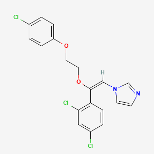 molecular formula C19H15Cl3N2O2 B1232062 Democonazole CAS No. 70161-09-0