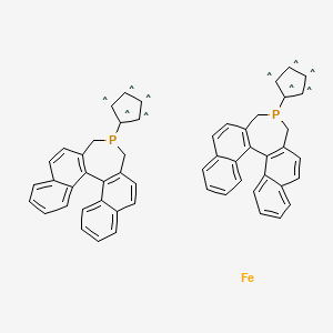 molecular formula C54H40FeP2 B12320711 CID 129827526 