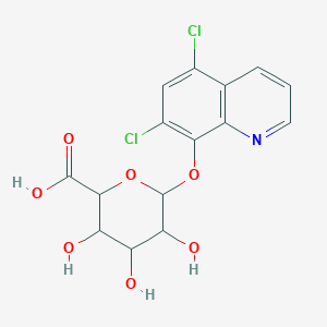 molecular formula C15H13Cl2NO7 B12320773 CHLOROXINE_met003 