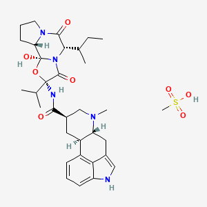 molecular formula C33H47N5O8S B1232082 Dihydro-beta-ergocryptine methanesulfonate 