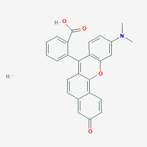 molecular formula C26H20NO4- B12320833 5-(6)-Carboxy RhodFluor 