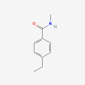 molecular formula C10H13NO B12320994 4-Ethyl-N-methylbenzamide CAS No. 60028-85-5