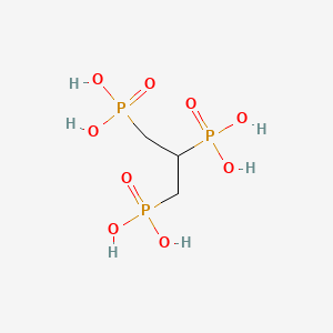 molecular formula C3H11O9P3 B1232102 Propane triphosphonate CAS No. 25404-72-2
