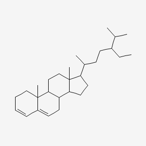 molecular formula C29H48 B12321055 Stigmastan-3,5-diene 