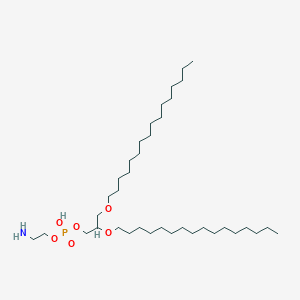 molecular formula C37H78NO6P B12321090 L-beta,gamma-Dihexadecyl-alpha-cephalin CAS No. 54285-60-8